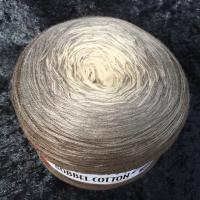 BOBBEL COTTON
50% Baumwolle, 50% Polyacryl, 200g ca. 800m, N 2.5-3.5
