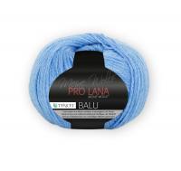 BALU
42% Wolle, 42% Lyocell, 16%Polyamid, 50g ca.225m, N 4.5-5.5, 10cm=26M/36R